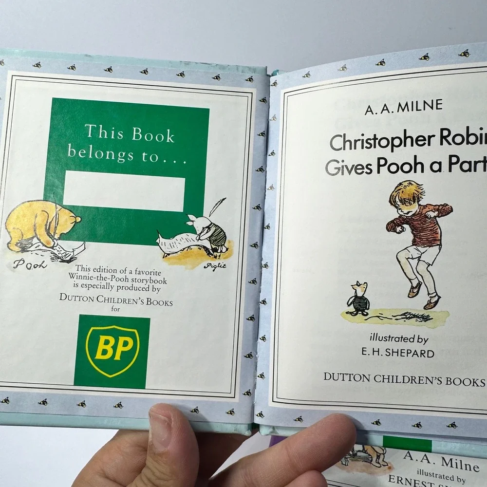 Winnie the Pooh 6 Book Box Set A.A. Milne BP Special Edition Dutton Hardcover